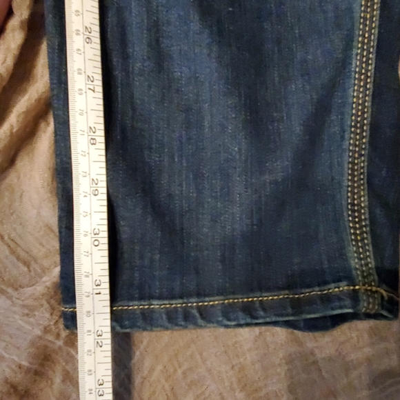 Carhartt Denim Cropped Blue Jeans 14 - Picture 6 of 6